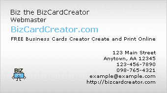 business card style 16