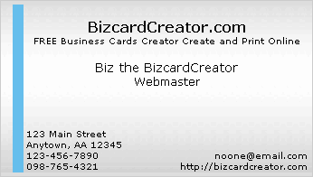 business card style 5