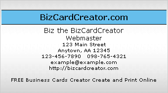 business card style 7