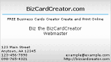 business card style 9