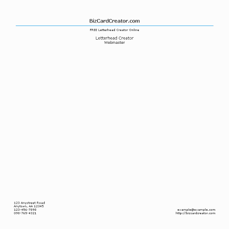 letterhead style 9